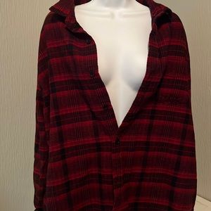 Red and black flannel shirt ❤️🖤